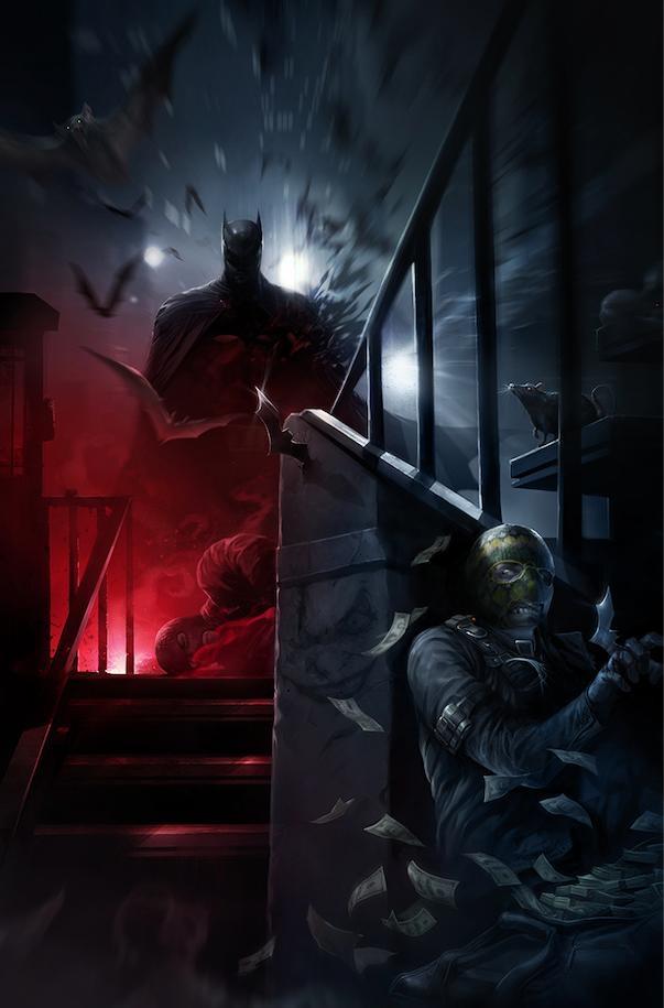 BATMAN #104 CVR B FRANCESCO MATTINA CARD STOCK VAR - Comicbookeroo