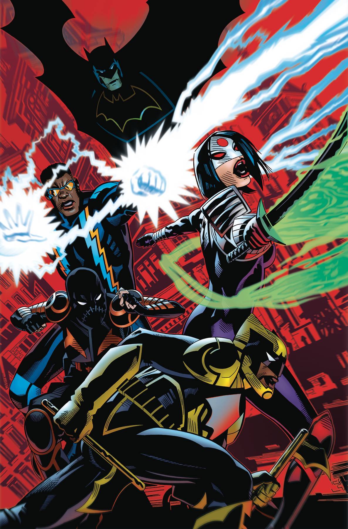 BATMAN AND THE OUTSIDERS #13 MICHAEL GOLDEN VAR ED - Comicbookeroo