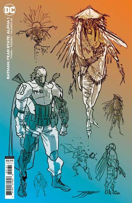 BATMAN FEAR STATE ALPHA #1 (ONE SHOT) INC 1:25 JORGE JIMENEZ CARD STOCK VAR - Comicbookeroo