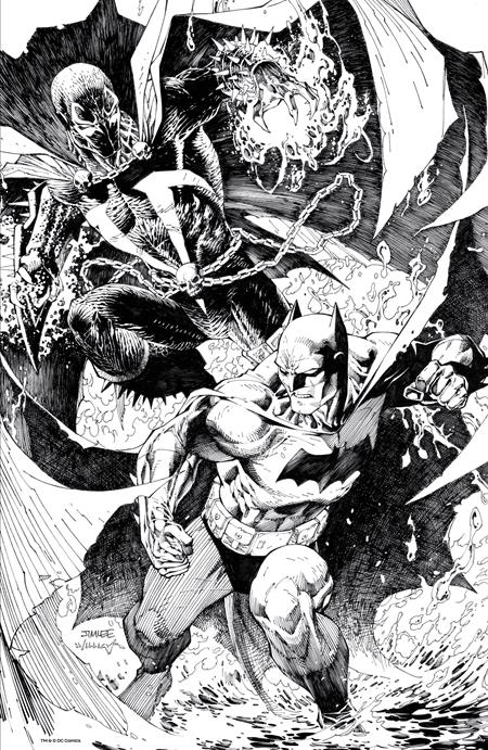 BATMAN SPAWN #1 (ONE SHOT) CVR N INC 1:100 JIM LEE VAR - Comicbookeroo