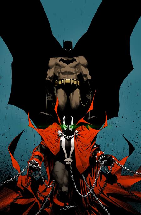 BATMAN SPAWN #1 (ONE SHOT) CVR S JORGE JIMENEZ ACETATE VAR - Comicbookeroo