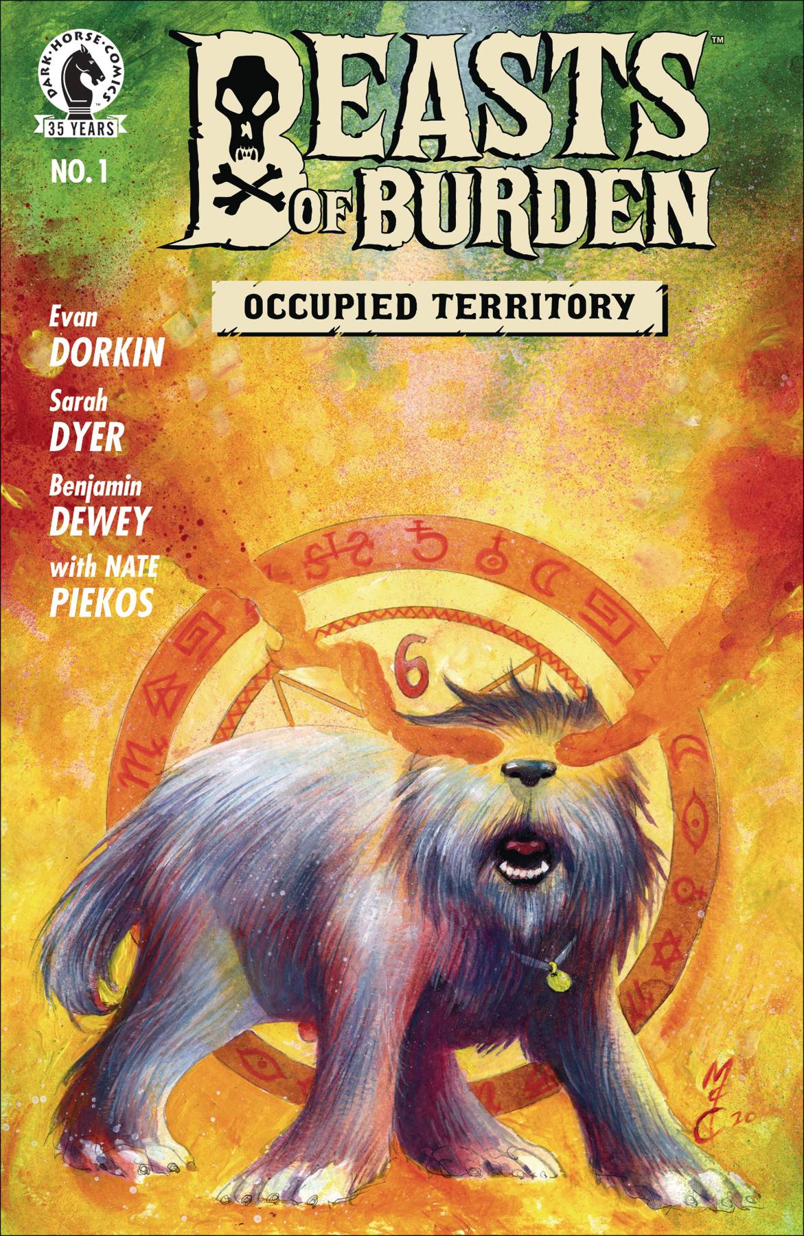 BEASTS OF BURDEN OCCUPIED TERRITORY #1 (OF 4) CVR B MCCREA - Comicbookeroo