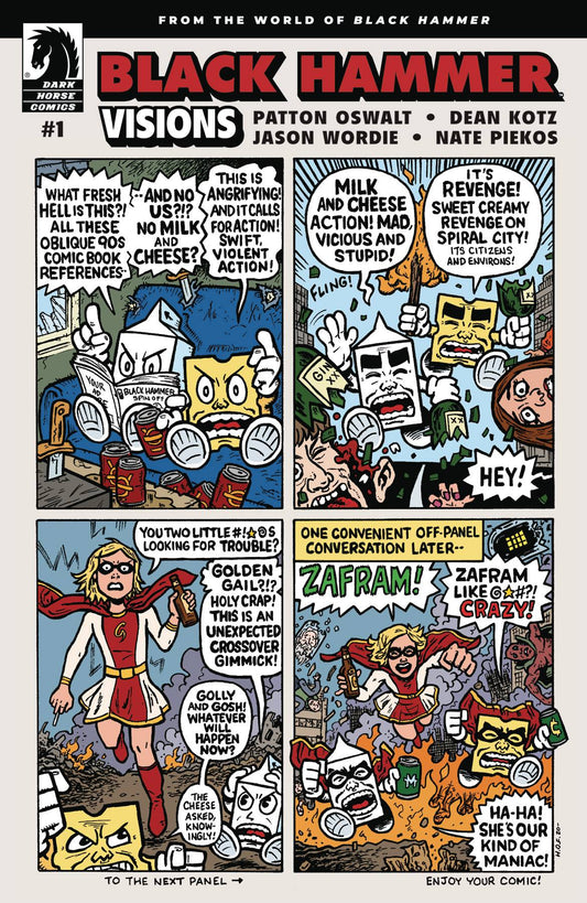 BLACK HAMMER VISIONS #1 (OF 8) EVAN DORKIN VAR ED - Comicbookeroo