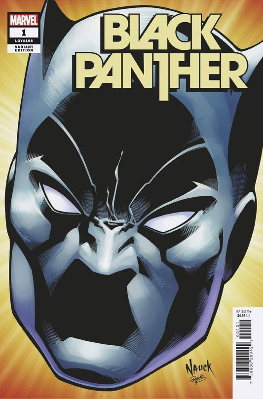 BLACK PANTHER (2021) #1 NAUCK HEADSHOT VAR - Comicbookeroo