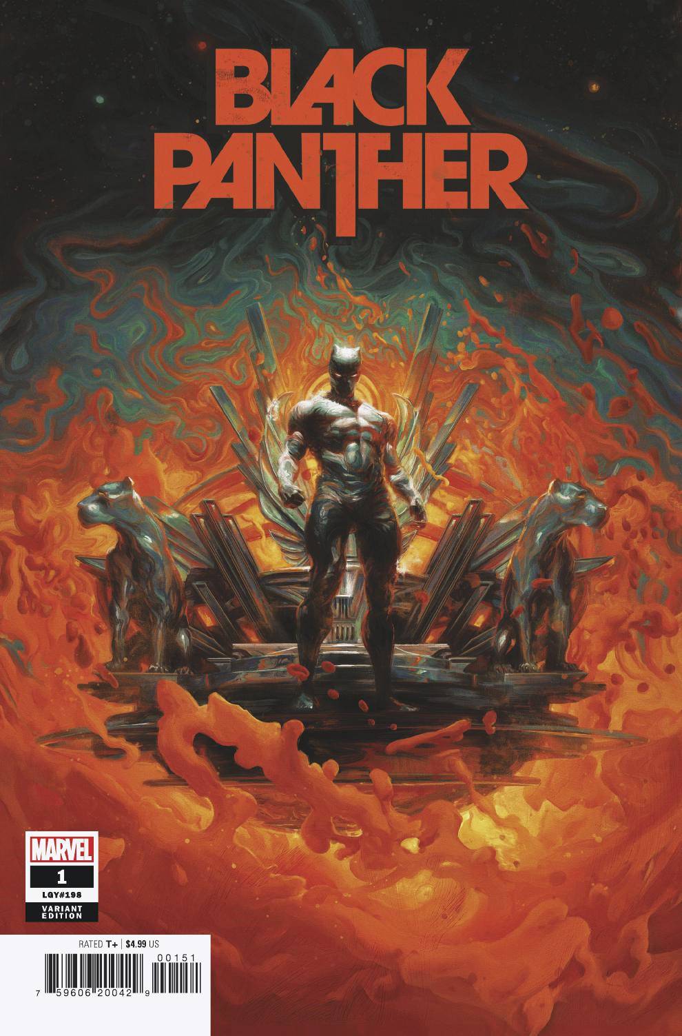 BLACK PANTHER (2021) #1 SPRATT VAR 1:25 INCV - Comicbookeroo