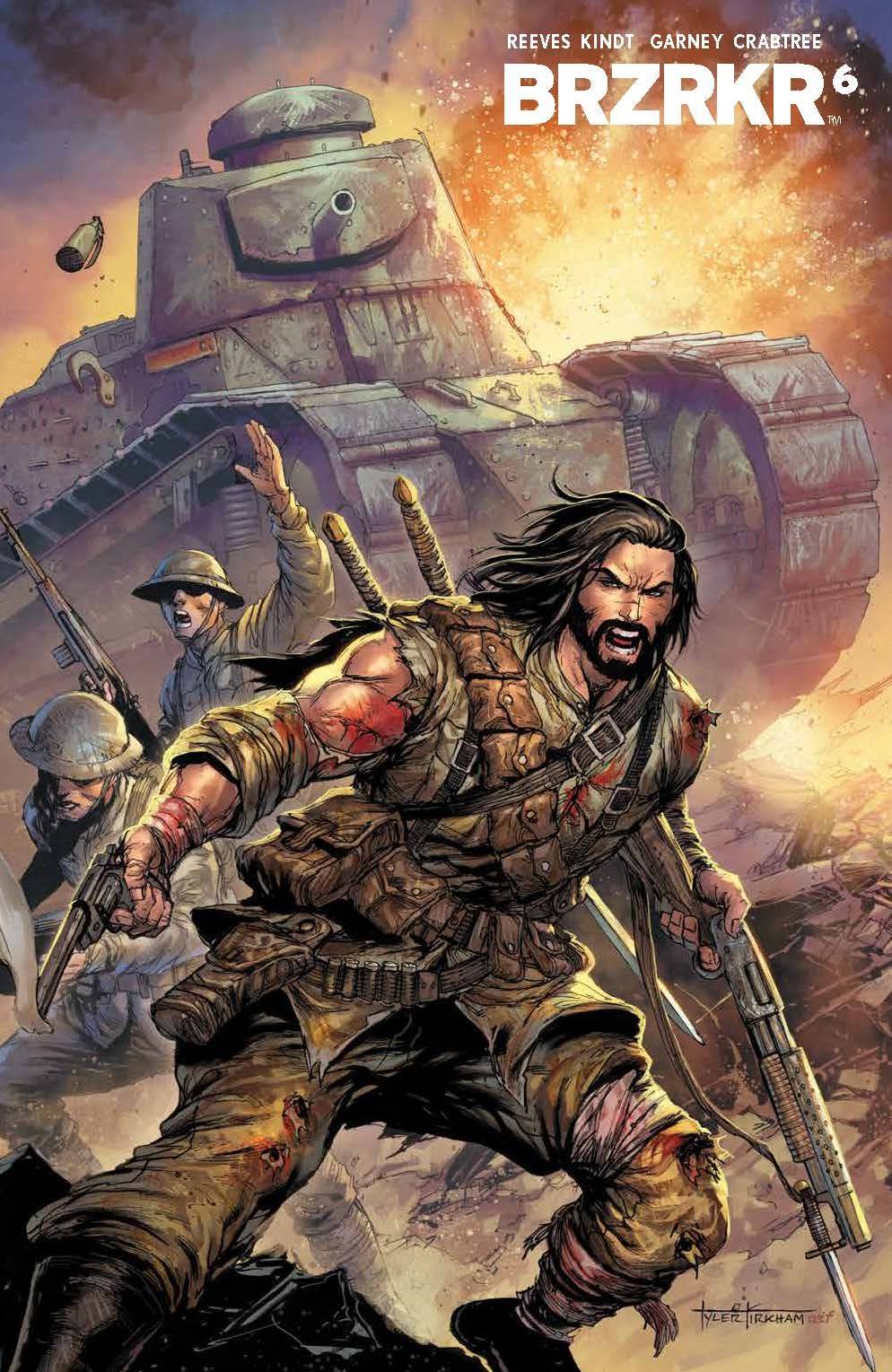 BRZRKR (BERZERKER) #6 (OF 12) CVR F 1:50 INCV KIRKHAM (MR - Comicbookeroo