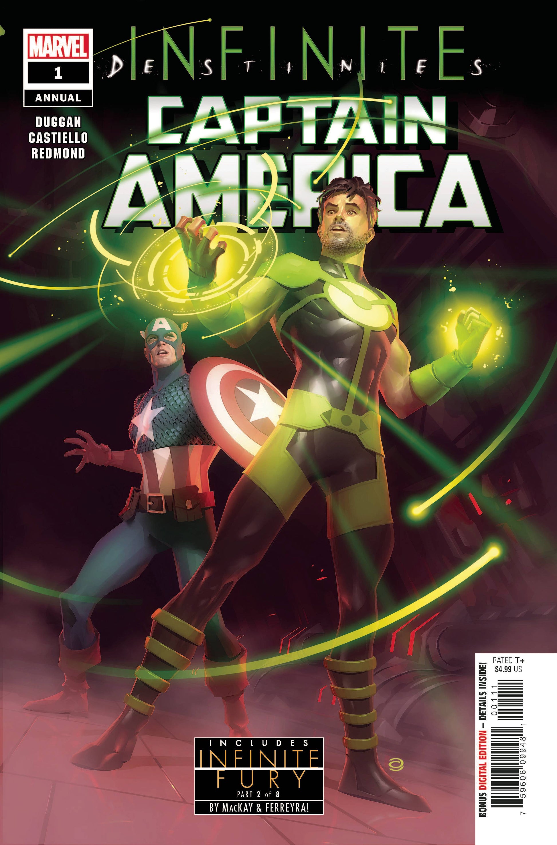 CAPTAIN AMERICA ANNUAL #1 INFD - Comicbookeroo
