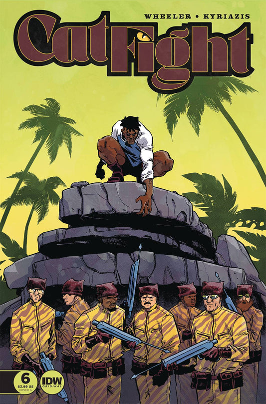 CAT FIGHT #6 CVR A KYRIAZIS (06 Dec Release) - Comicbookeroo