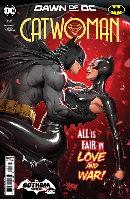 CATWOMAN #57 CVR A DAVID NAKAYAMA (BATMAN CATWOMAN THE GOTHAM WAR) - Comicbookeroo