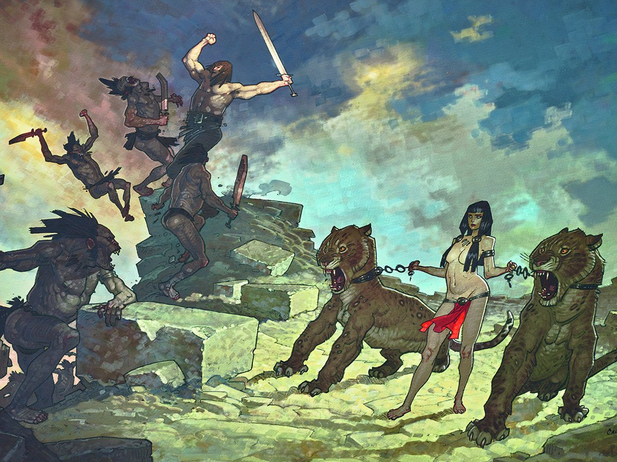 CIMMERIAN RED NAILS #1-2 CVR D (MR) - Comicbookeroo