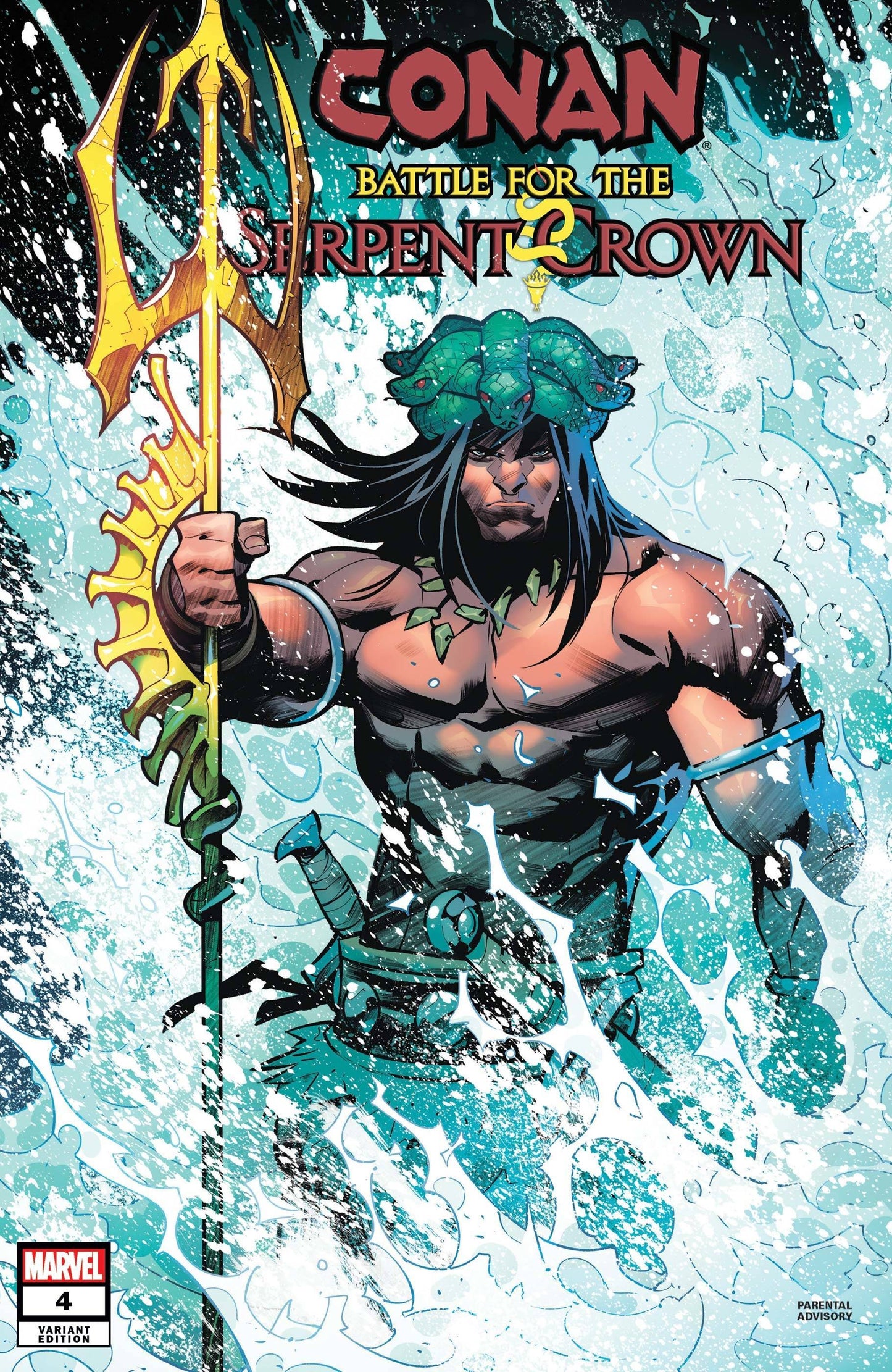 CONAN BATTLE FOR SERPENT CROWN #4 (OF 5) PETROVICH VAR - Comicbookeroo