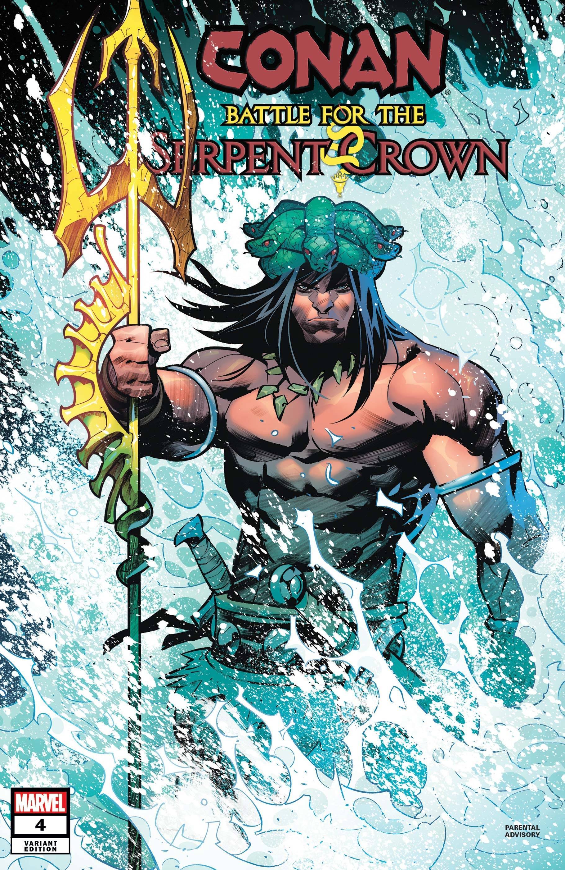 CONAN BATTLE FOR SERPENT CROWN #4 (OF 5) PETROVICH VAR - Comicbookeroo