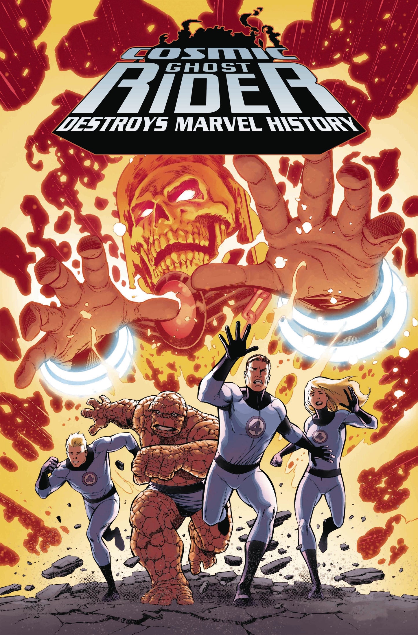COSMIC GHOST RIDER DESTROYS MARVEL HISTORY #1 (OF 6) 1:10 PACHECO INCV - Comicbookeroo