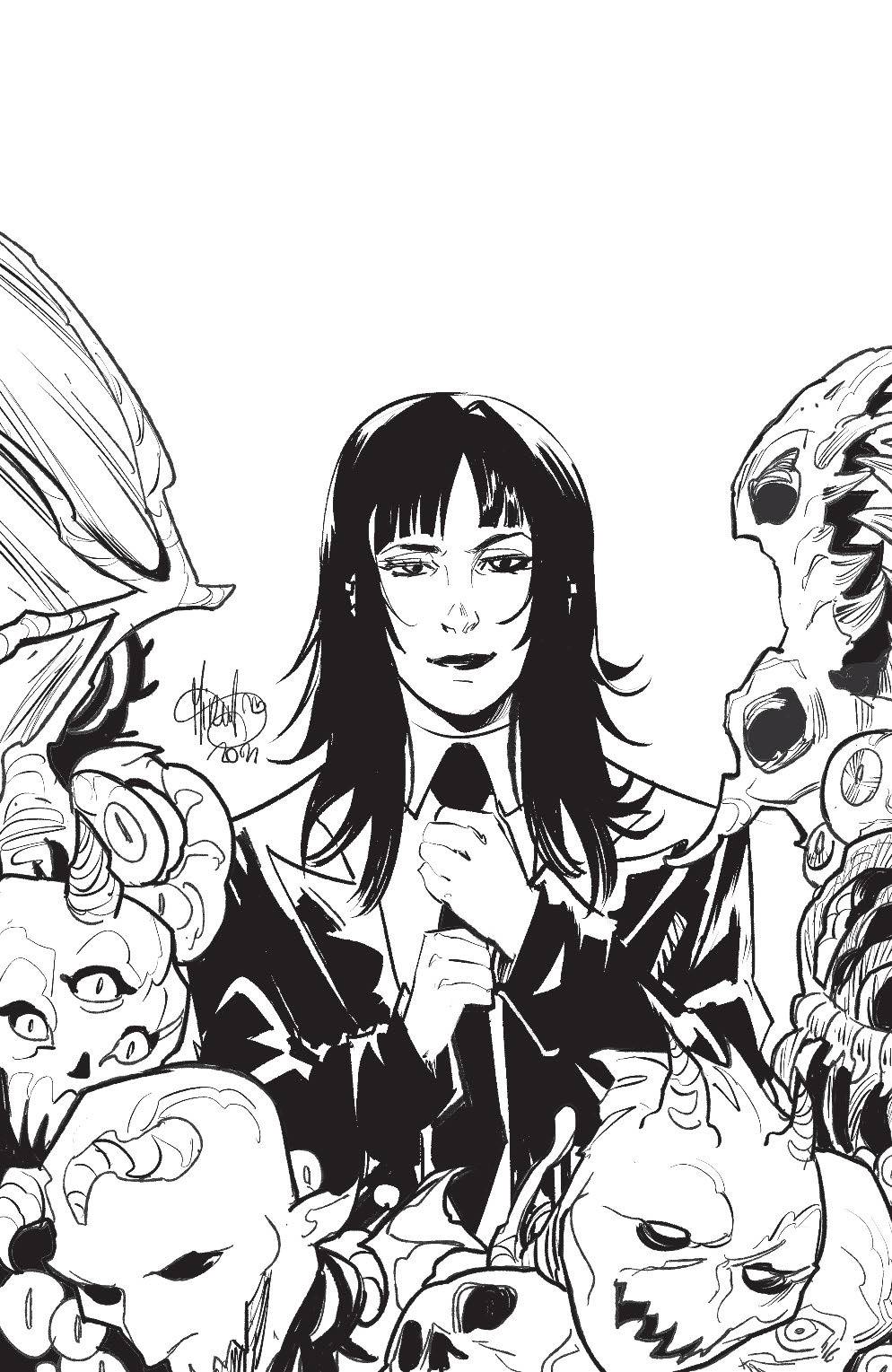 DAMN THEM ALL #3 (OF 6) CVR G UNLOCKABLE VAR ANDOLFO ONE PER STORE (MR) ONE PER STORE - Comicbookeroo