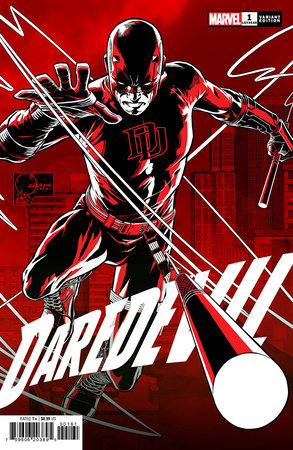 DAREDEVIL (2022) #1 QUESADA HIDDEN GEM VAR 1:50 INCV - Comicbookeroo