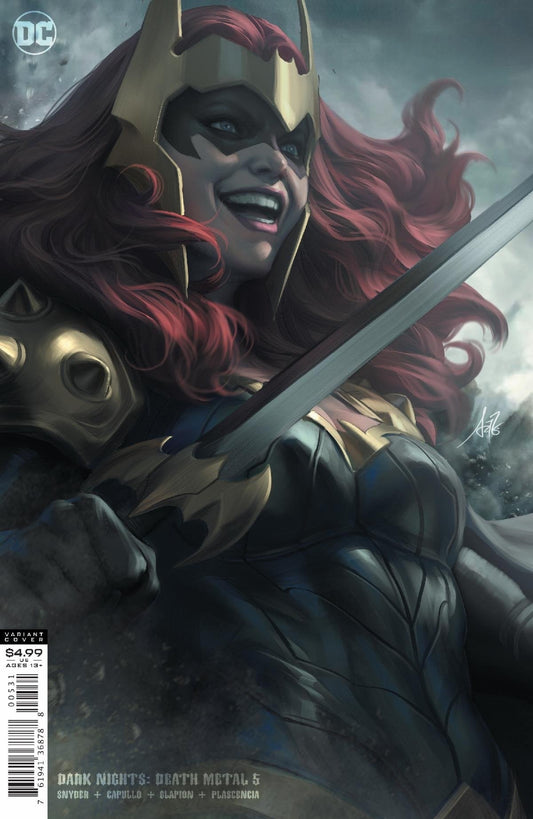 DARK NIGHTS DEATH METAL #5 (OF 7) CVR C STANLEY ARTGERM LAU KULL VAR - Comicbookeroo
