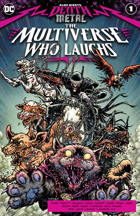 DARK NIGHTS DEATH METAL MULTIVERSE WHO LAUGHS #1 (ONE SHOT) CVR A CHRIS BURNHAM - Comicbookeroo