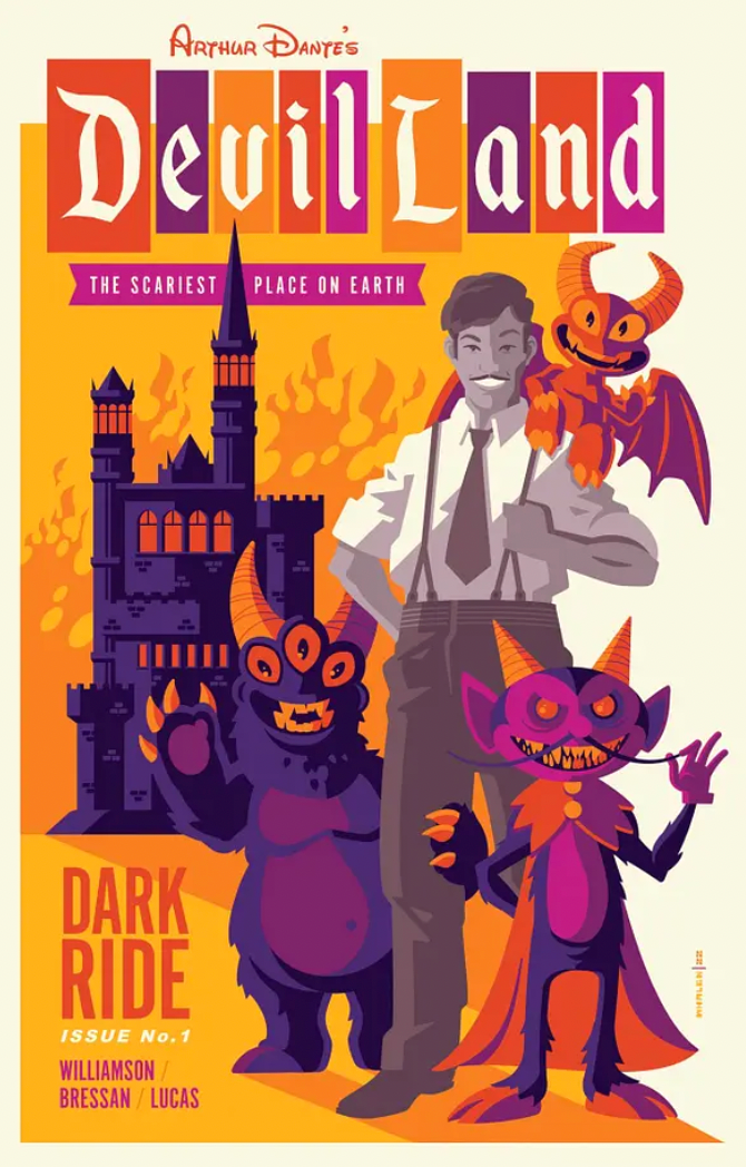 DARK RIDE #1 CVR ZE RETAILER THANK YOU VAR ONE PER STORE (MR) (05 Oct Release) - Comicbookeroo
