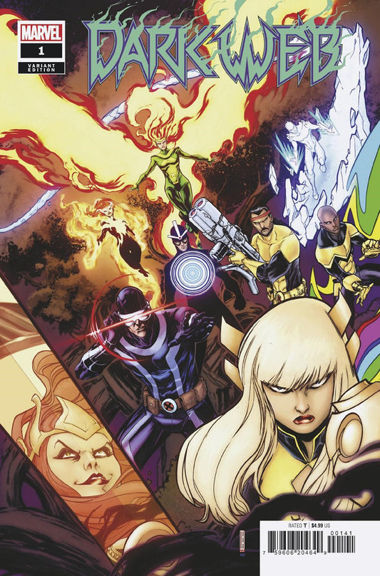 DARK WEB #1 BALDEON VAR - Comicbookeroo