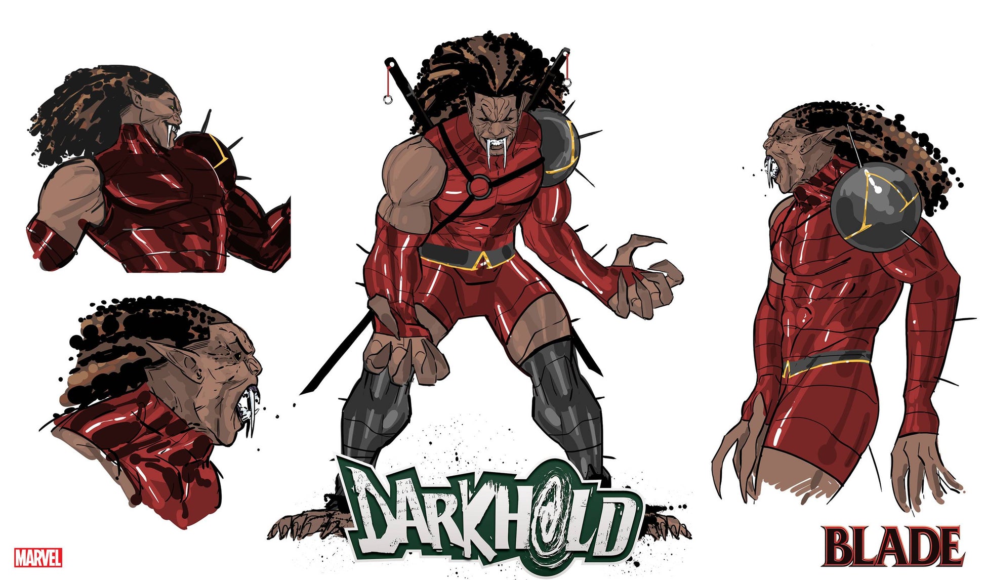 DARKHOLD BLADE #1 TORMEY DESIGN VAR 1:10 INCV - Comicbookeroo