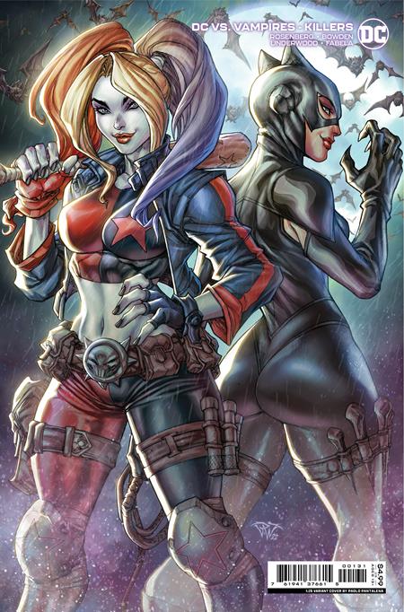 DC VS VAMPIRES KILLERS #1 (ONE SHOT) CVR C INC 1:25 PAOLO PANTALENA CARD STOCK VAR - Comicbookeroo