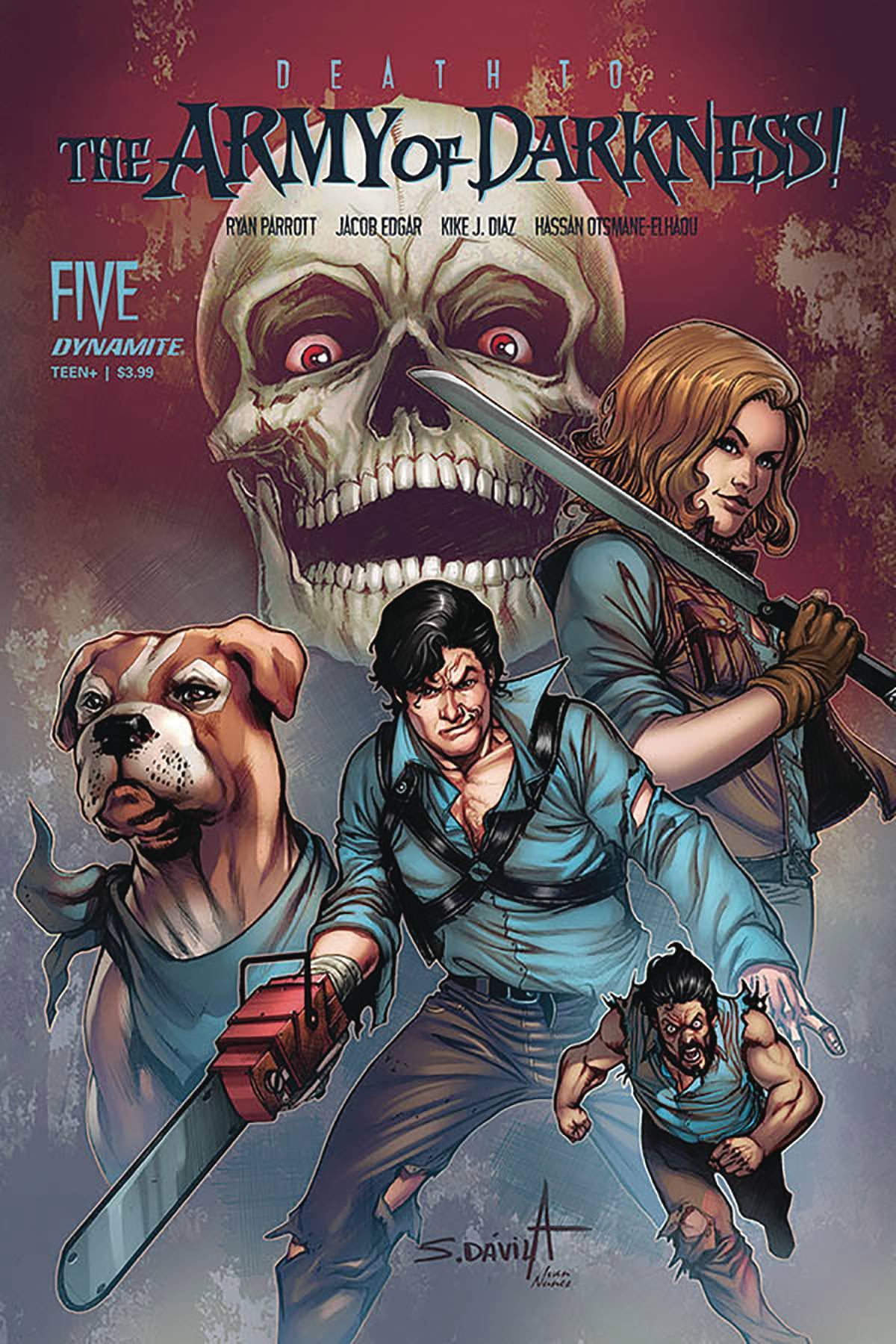 DEATH TO ARMY OF DARKNESS #5 CVR B DAVILA - Comicbookeroo