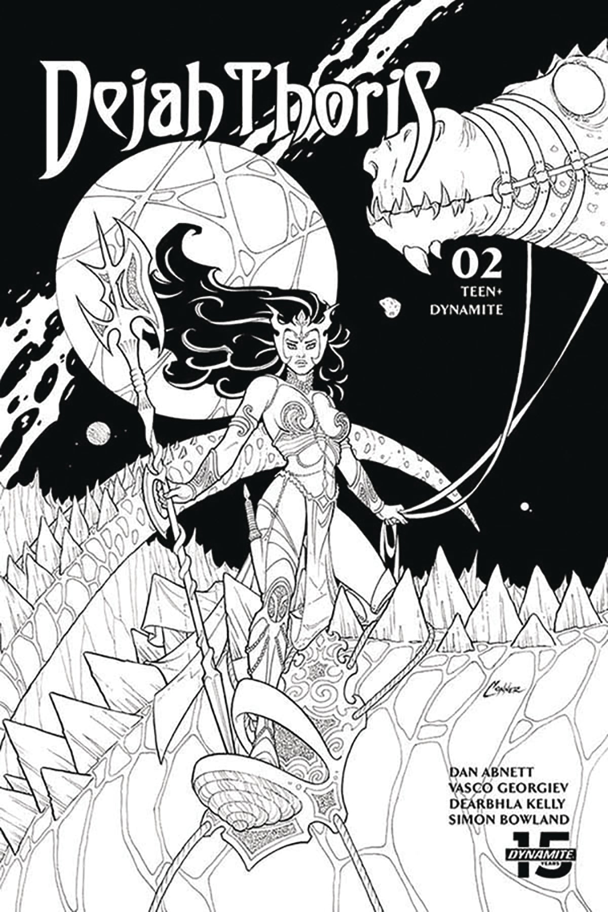 DEJAH THORIS (2019) #2 1:20 CONNER B&W INCV - Comicbookeroo