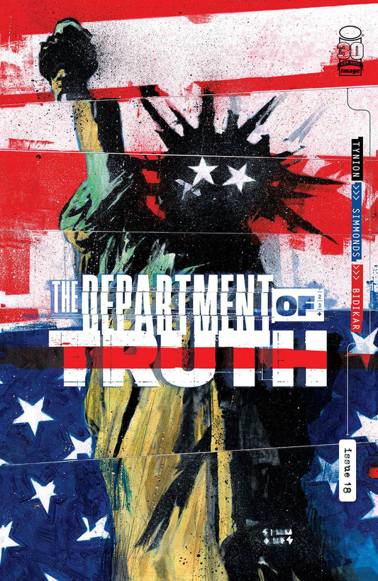 DEPARTMENT OF TRUTH #18 CVR A SIMMONDS (MR) - Comicbookeroo