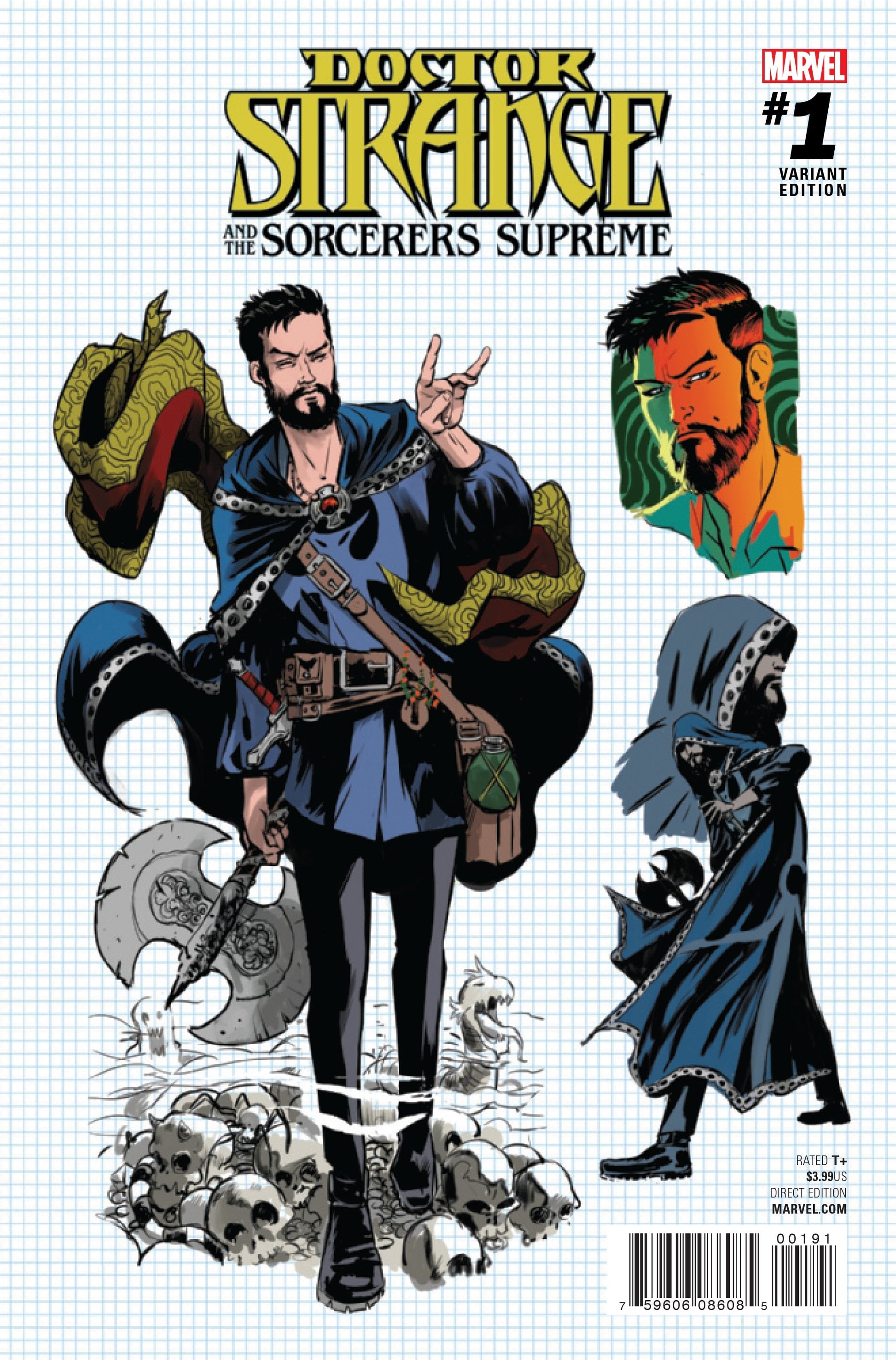 DOCTOR STRANGE SORCERERS SUPREME #1 1:15 RODRIGUEZ DESIGN INCV NOW - Comicbookeroo