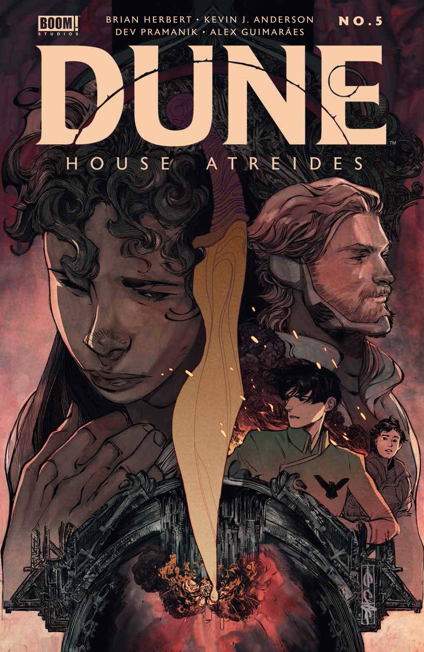 DUNE HOUSE ATREIDES #5 (OF 12) CVR A CAGLE - Comicbookeroo