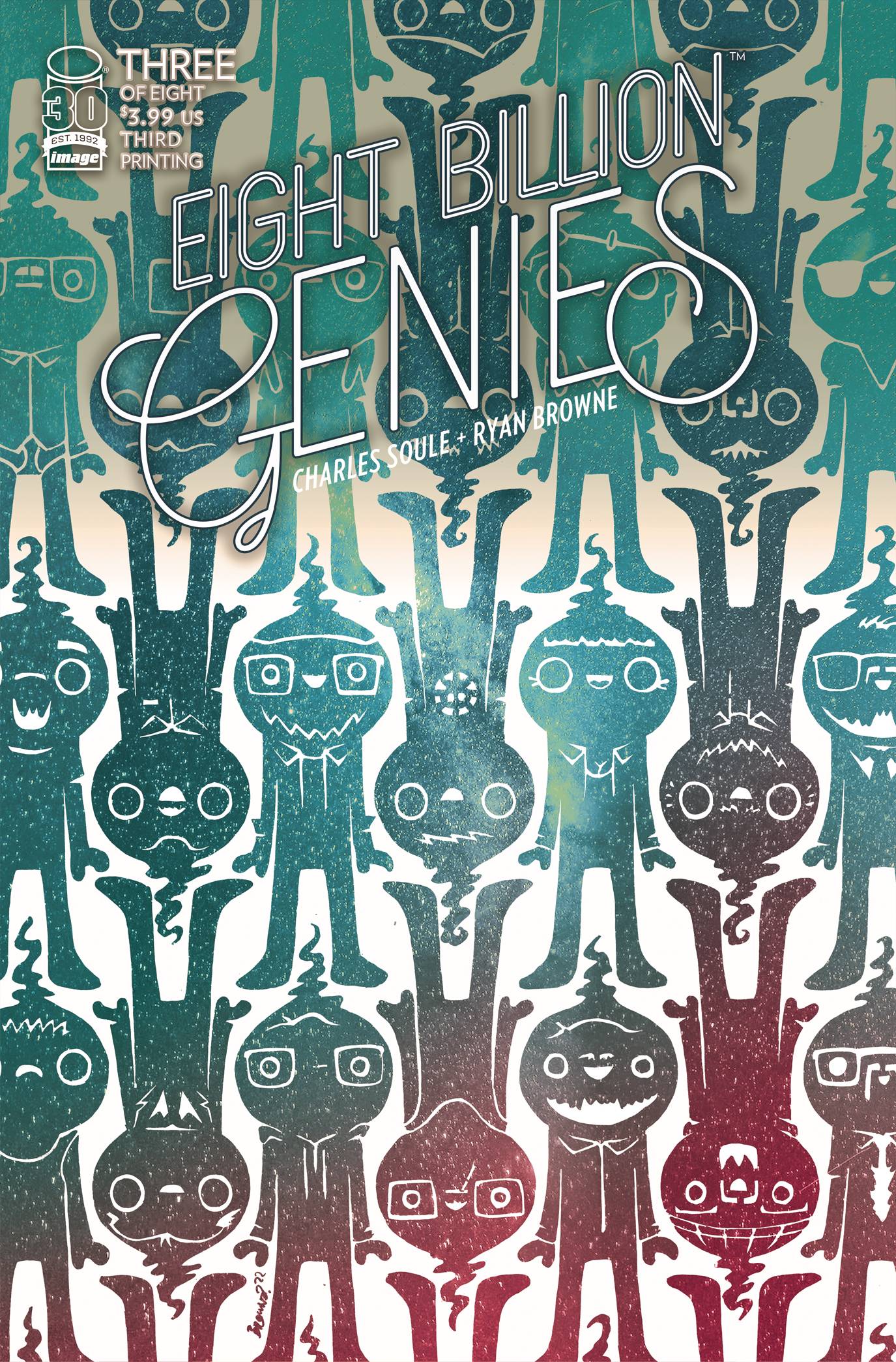 EIGHT BILLION GENIES #3 (OF 8) 3RD PTG (MR) - Comicbookeroo