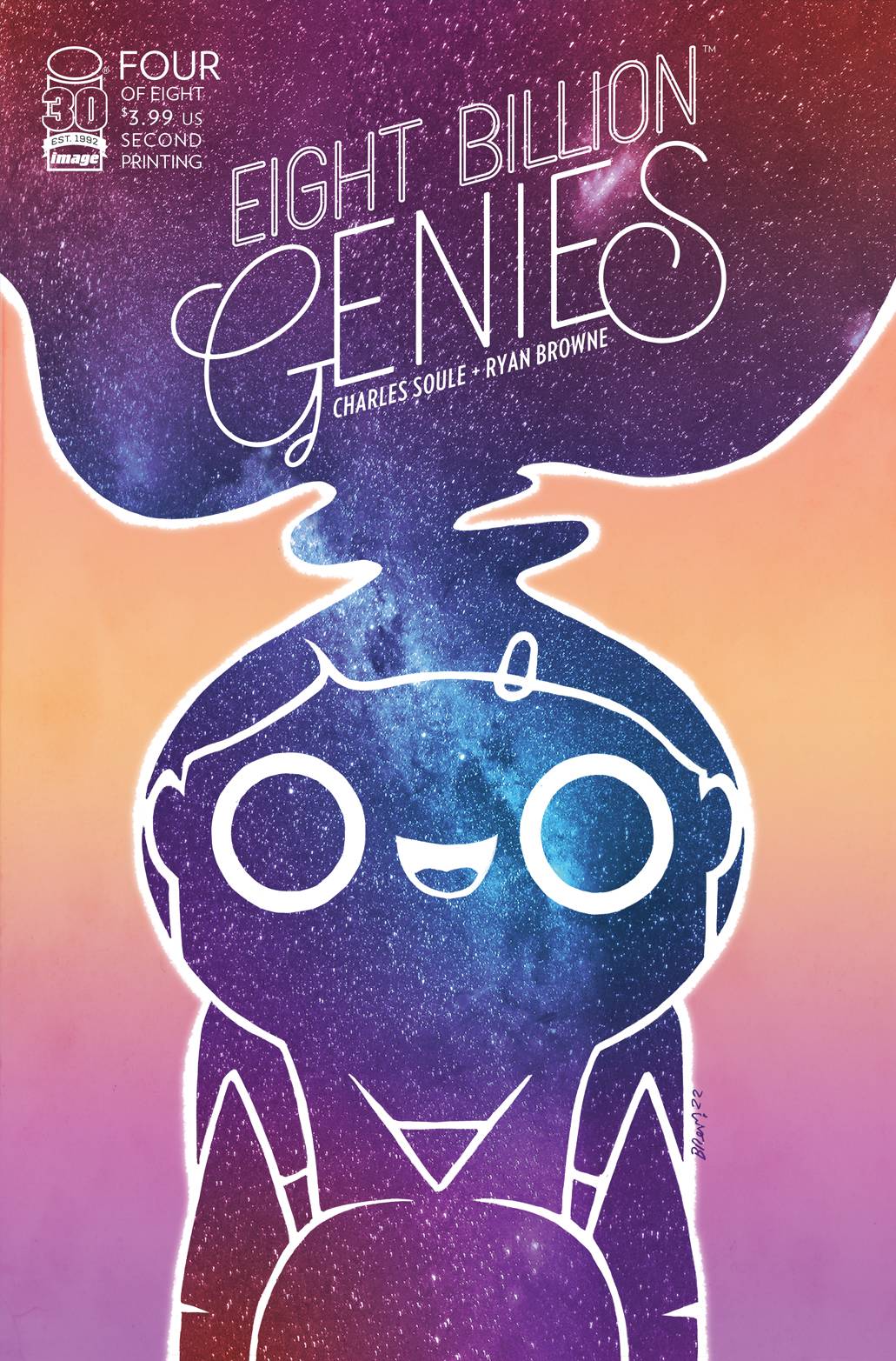 EIGHT BILLION GENIES #4 (OF 8) 2ND PTG (MR) - Comicbookeroo