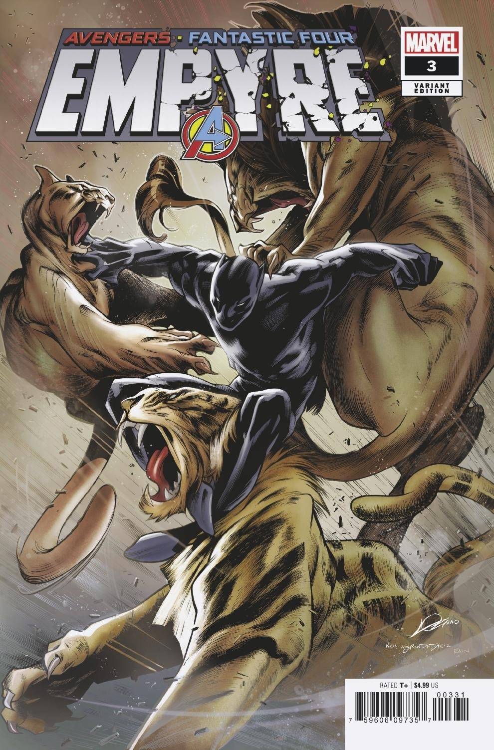 EMPYRE #3 (OF 6) LOZANO AVENGER VAR - Comicbookeroo