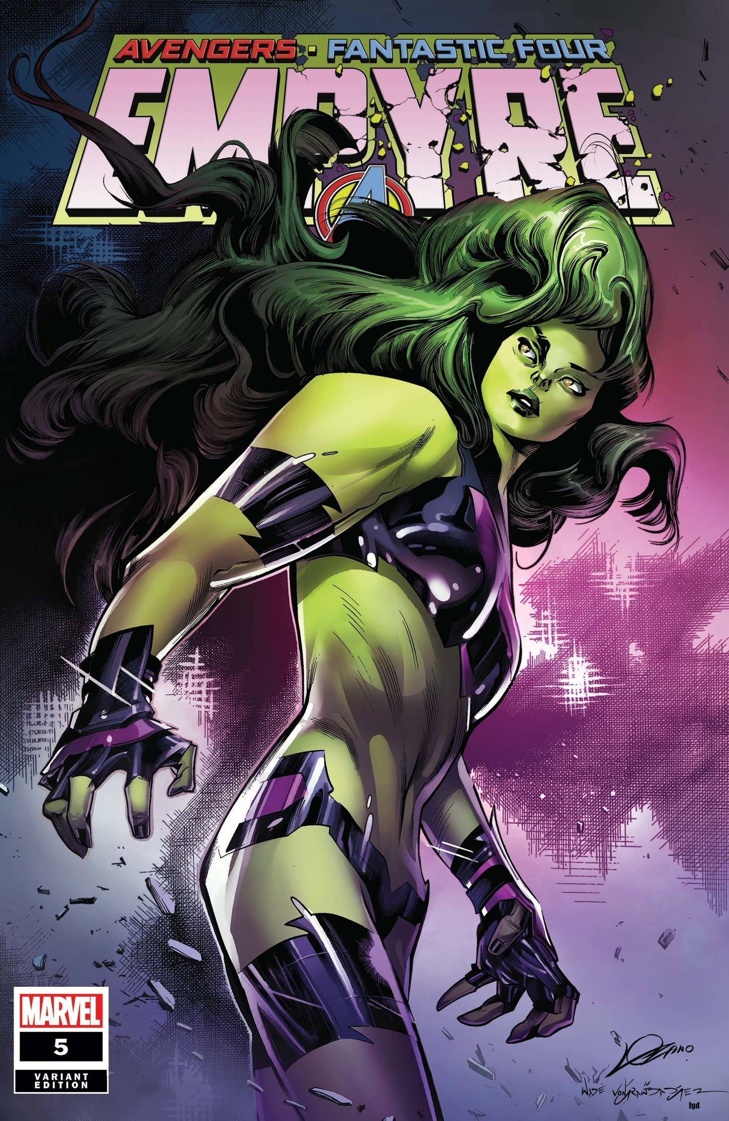 EMPYRE #5 (OF 6) LOZANO AVENGER VAR - Comicbookeroo