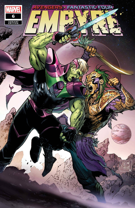 EMPYRE #6 (OF 6) DANIEL SKRULL KREE VAR - Comicbookeroo