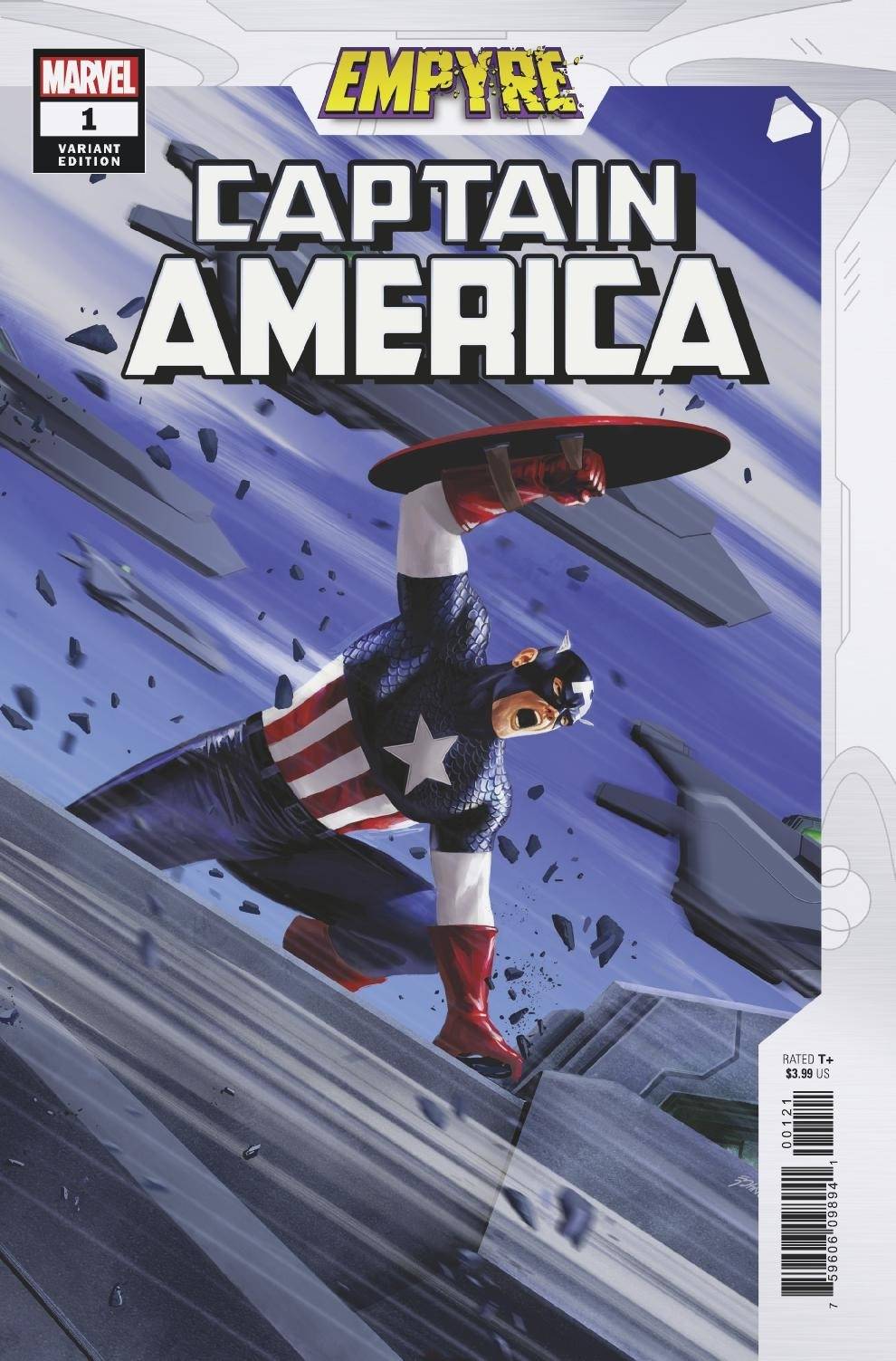 EMPYRE CAPTAIN AMERICA #1 (OF 3) EPTING VAR - Comicbookeroo