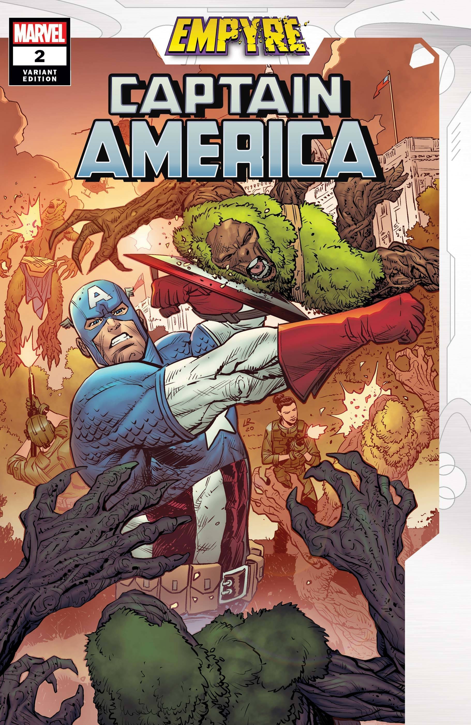 EMPYRE CAPTAIN AMERICA #2 (OF 3) LUKE ROSS VAR - Comicbookeroo