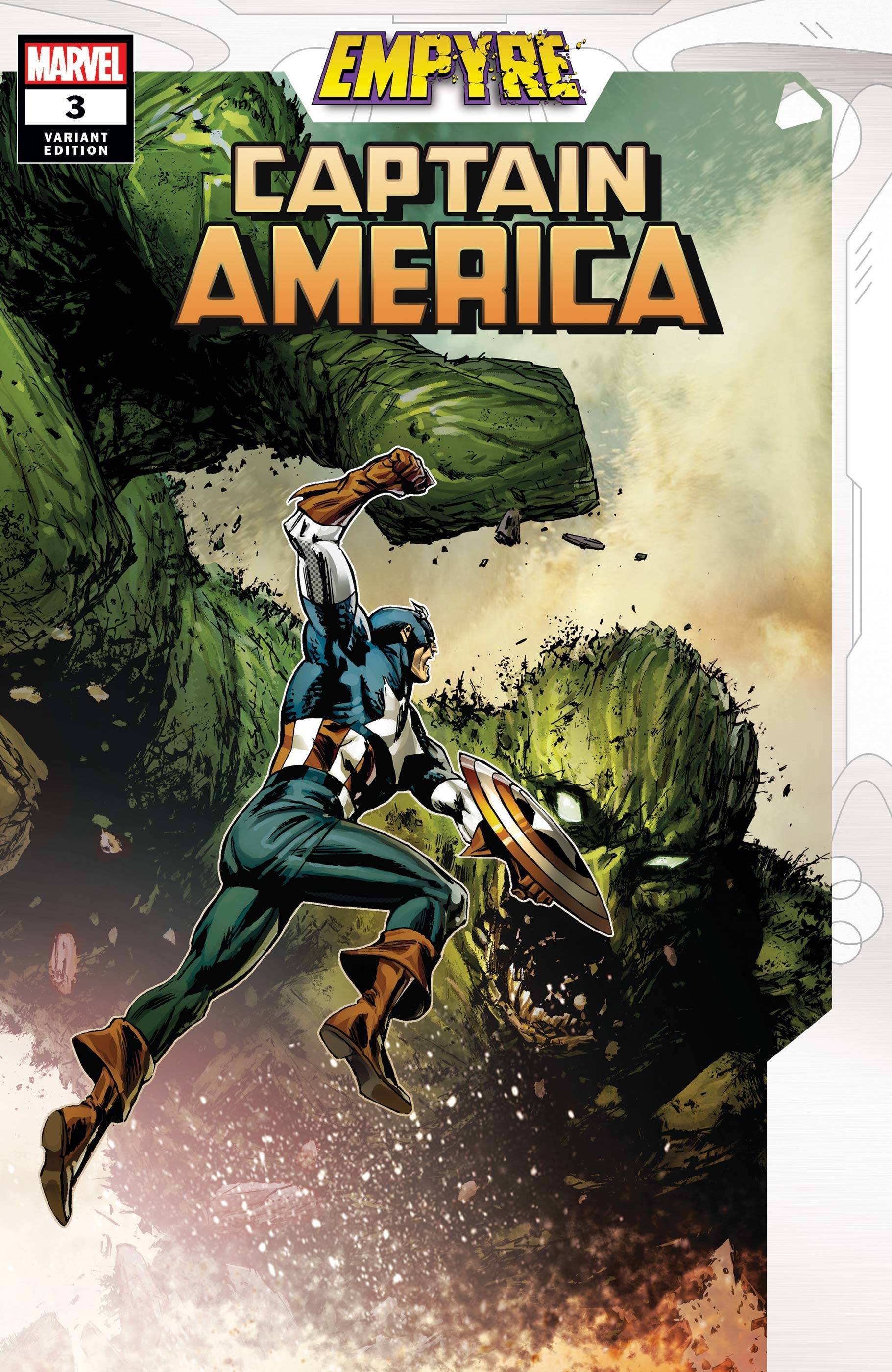 EMPYRE CAPTAIN AMERICA #3 (OF 3) GUICE VAR - Comicbookeroo
