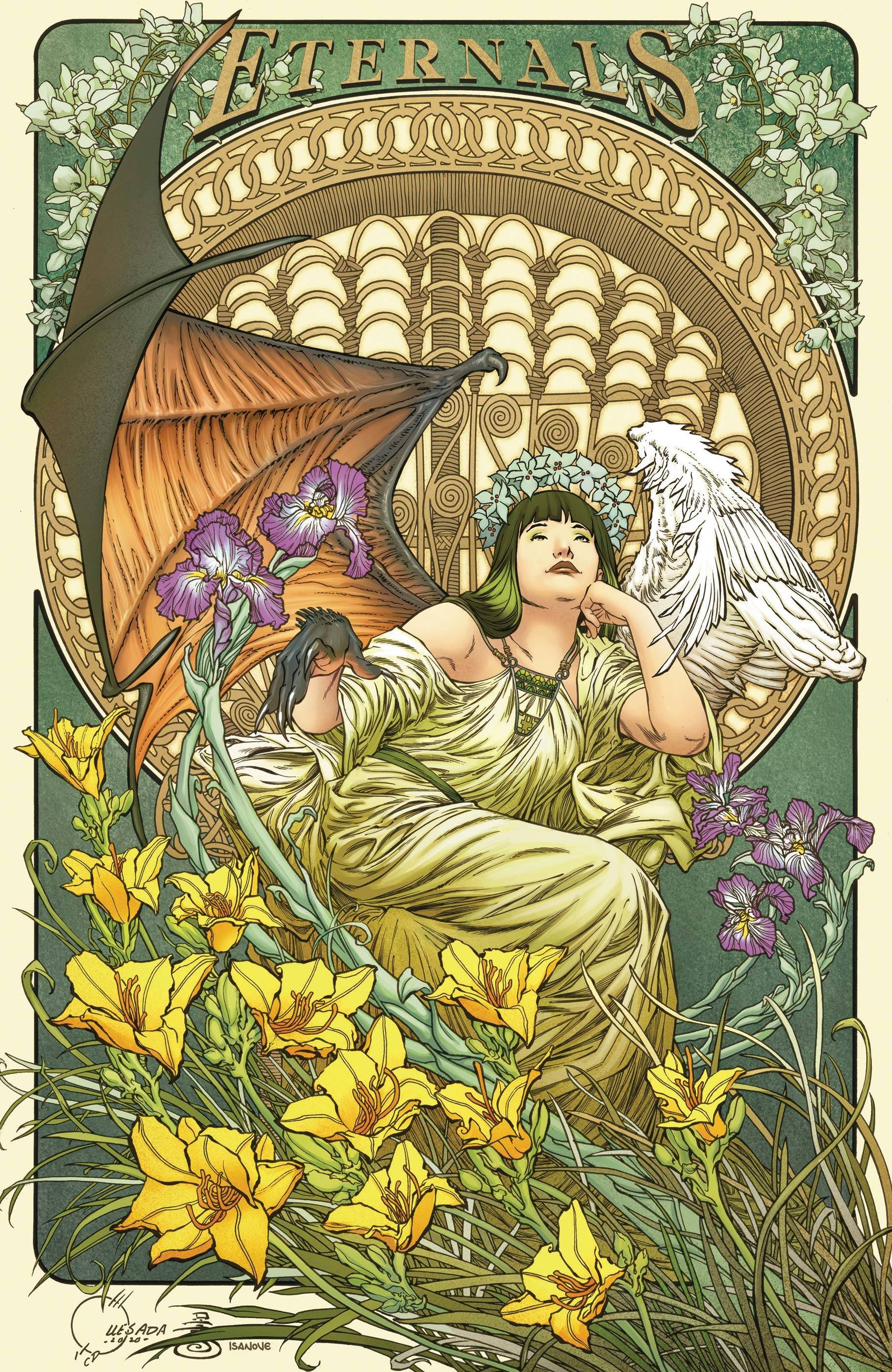 ETERNALS #1 QUESADA VAR - Comicbookeroo