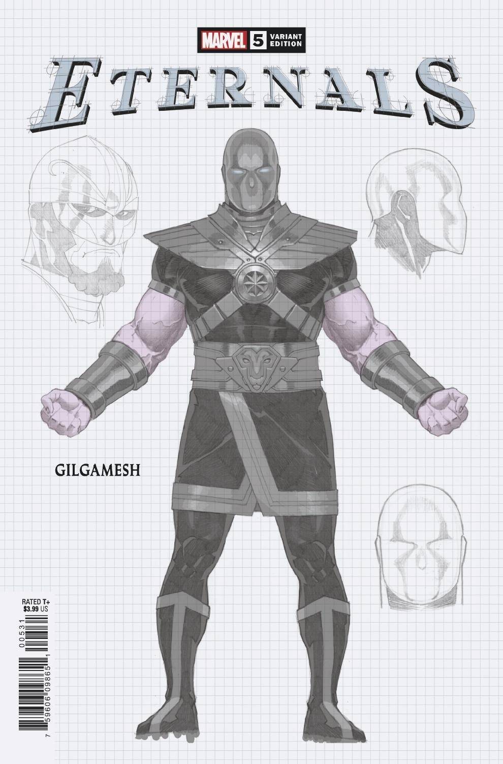 ETERNALS #5 RIBIC DESIGN VAR 1:10 INCV - Comicbookeroo