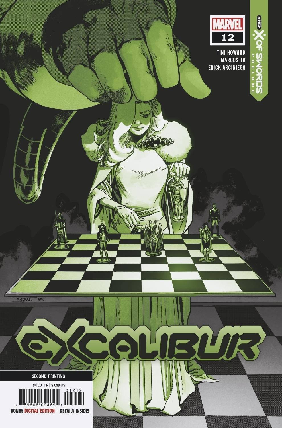 EXCALIBUR #12 2ND PTG ASRAR VAR XOSP - Comicbookeroo