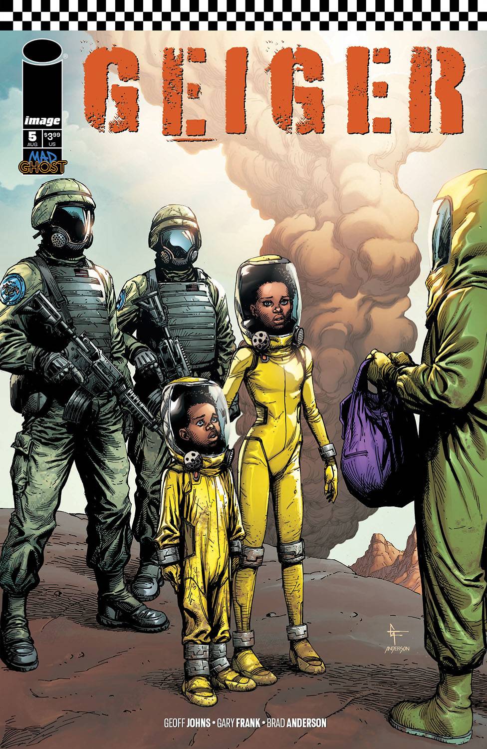 GEIGER (2021) #5 CVR A FRANK & ANDERSON - Comicbookeroo