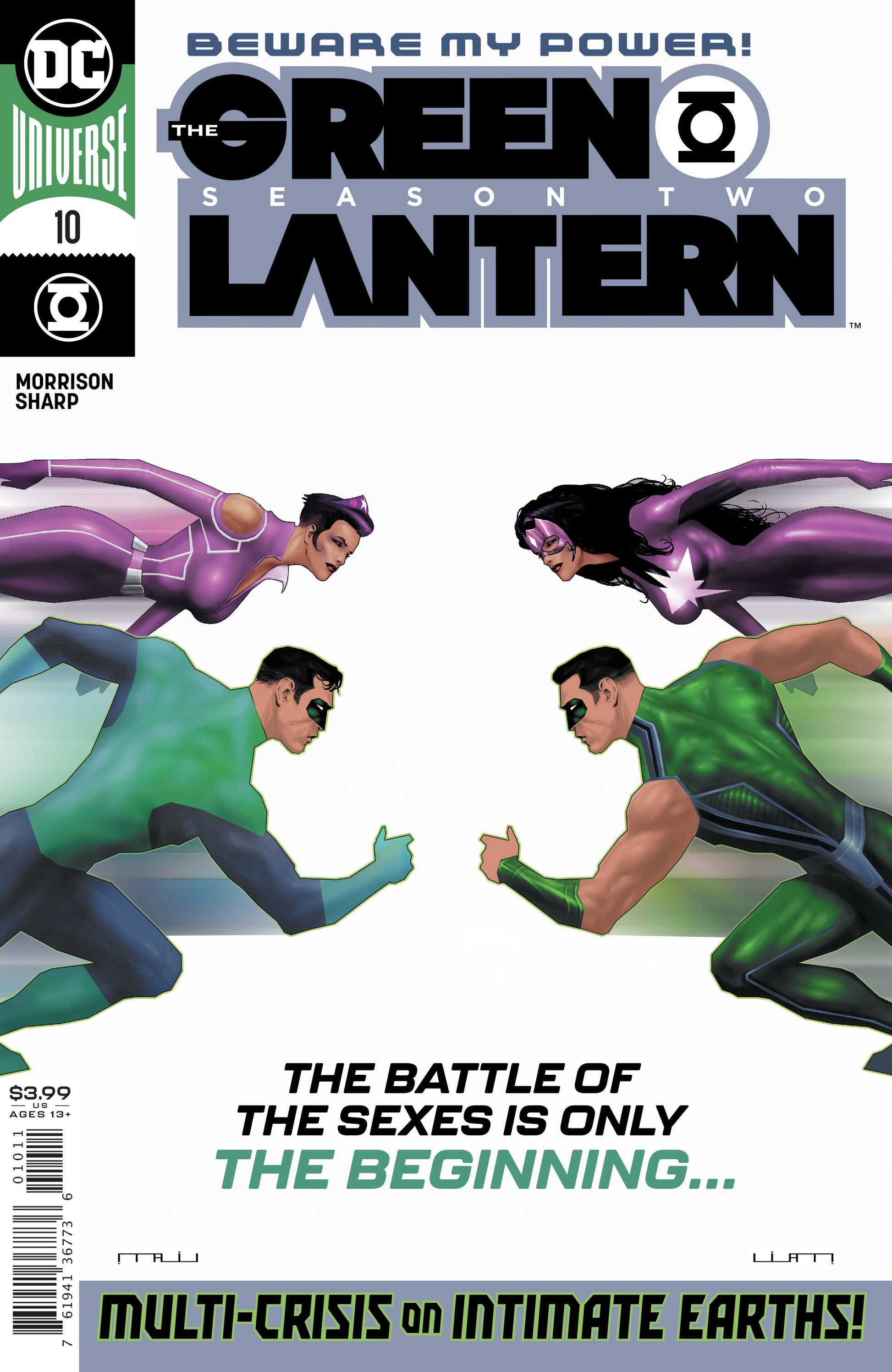 GREEN LANTERN SEASON TWO #11 (OF 12) CVR A LIAM SHARP - Comicbookeroo
