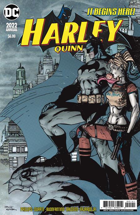 HARLEY QUINN 2022 ANNUAL #1 (ONE SHOT) CVR C JIM LEE & RYAN SOOK HOMAGE CARD STOCK VAR (30 Aug) - Comicbookeroo