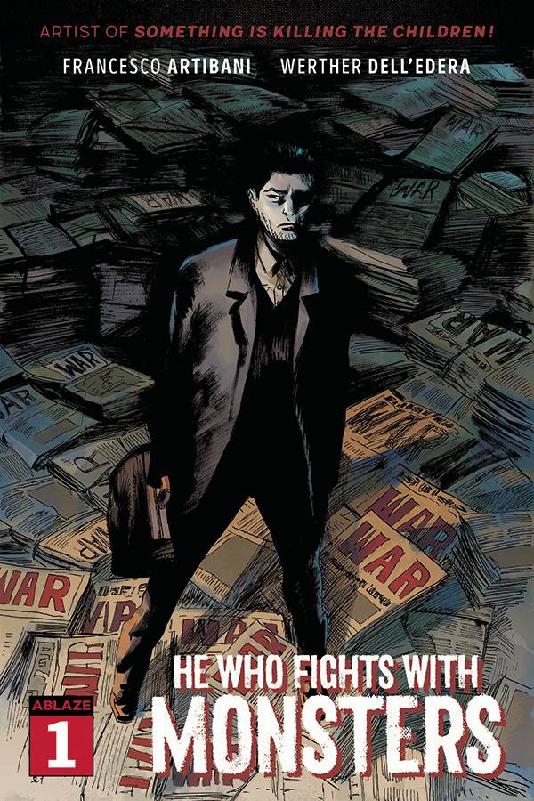 HE WHO FIGHTS WITH MONSTERS #1 CVR A DELLEDERA (MR) - Comicbookeroo