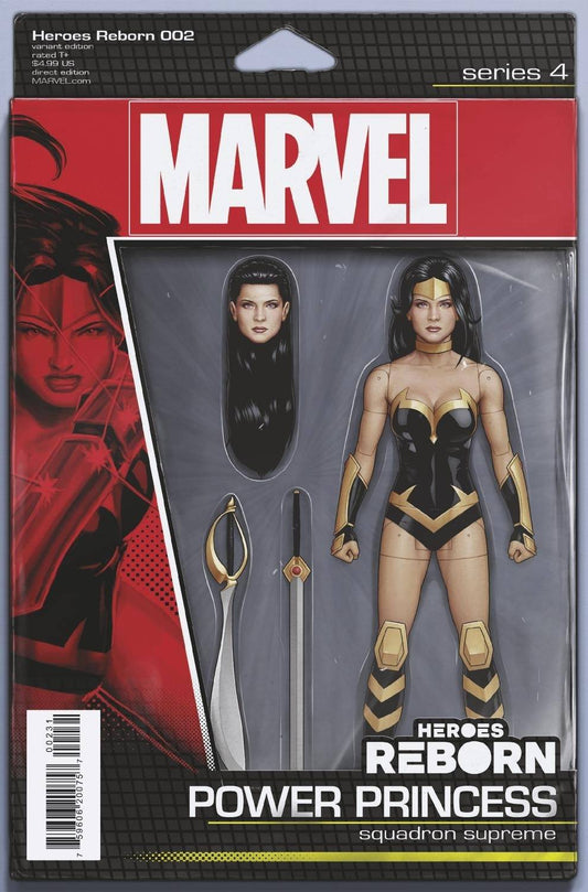 HEROES REBORN #2 (OF 7) CHRISTOPHER ACTION FIGURE VAR - Comicbookeroo