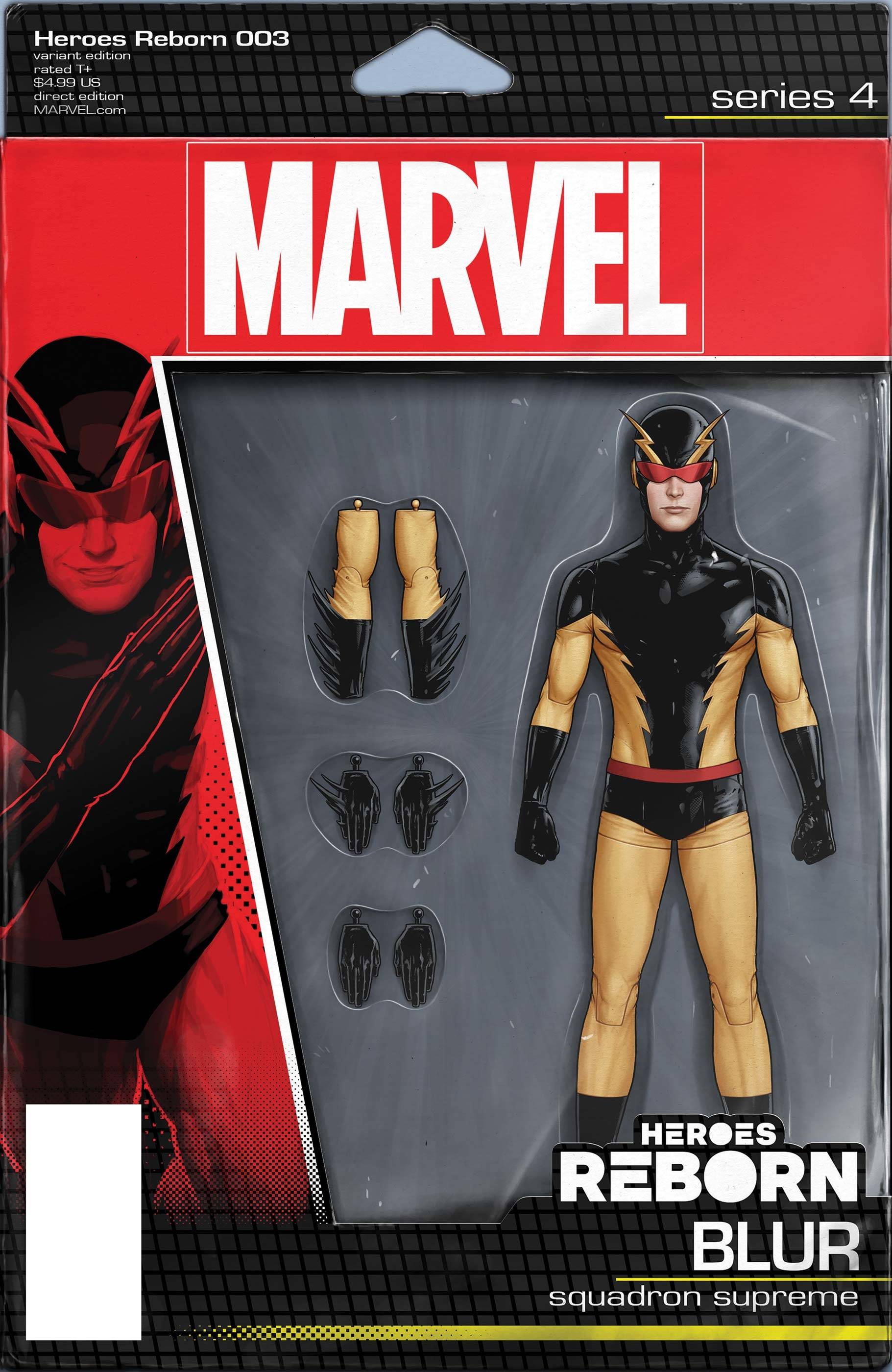 HEROES REBORN #3 (OF 7) CHRISTOPHER ACTION FIGURE VAR - Comicbookeroo