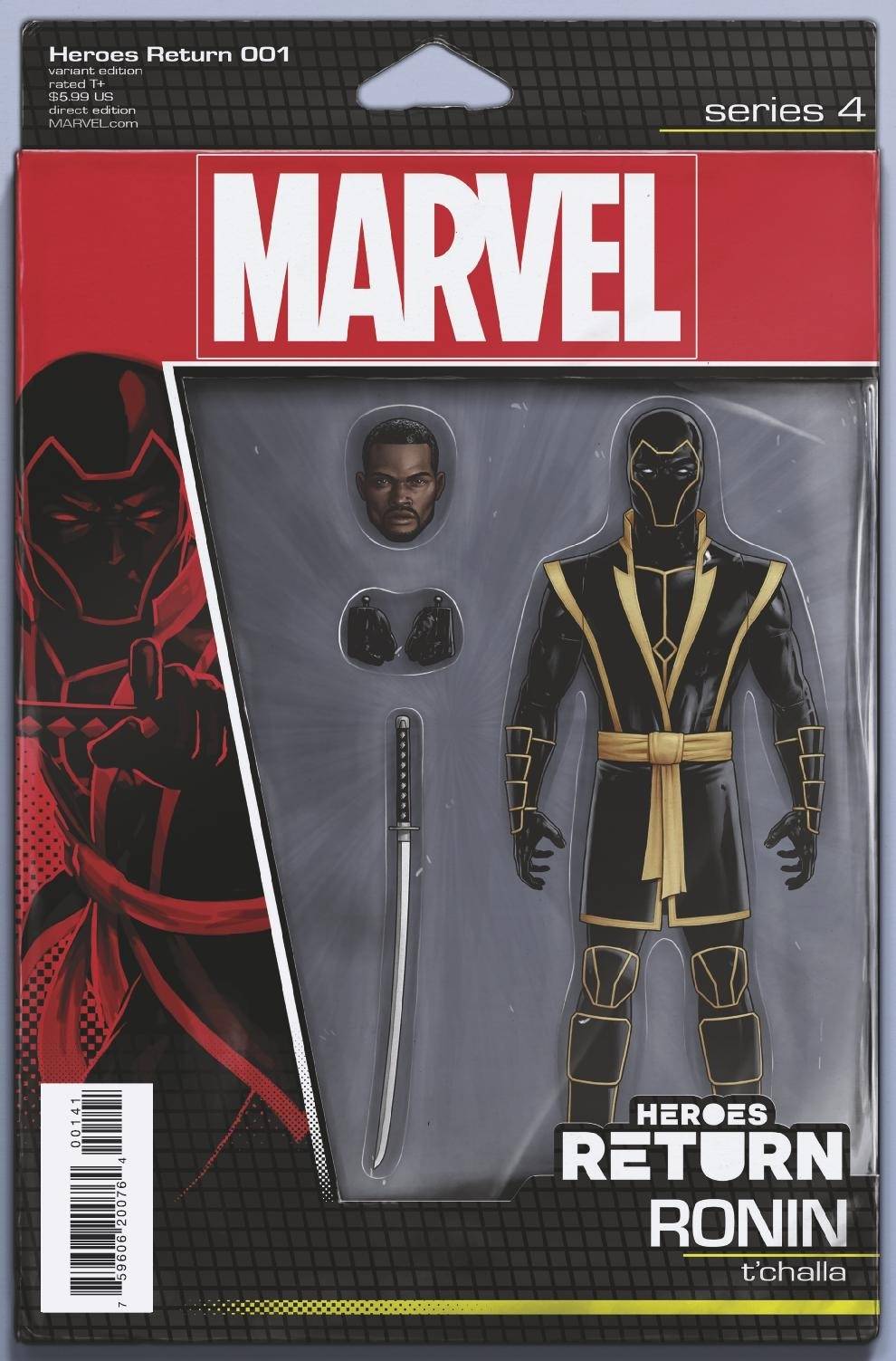HEROES RETURN #1 CHRISTOPHER ACTION FIGURE VAR - Comicbookeroo