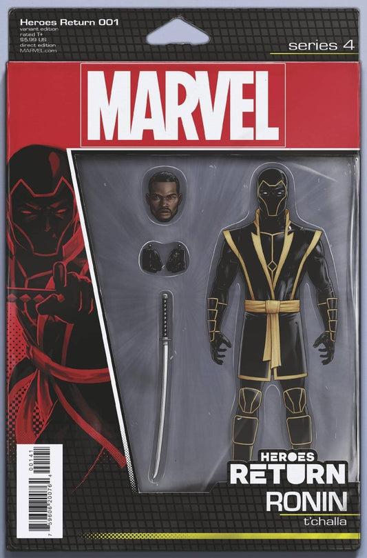 HEROES RETURN #1 CHRISTOPHER ACTION FIGURE VAR - Comicbookeroo
