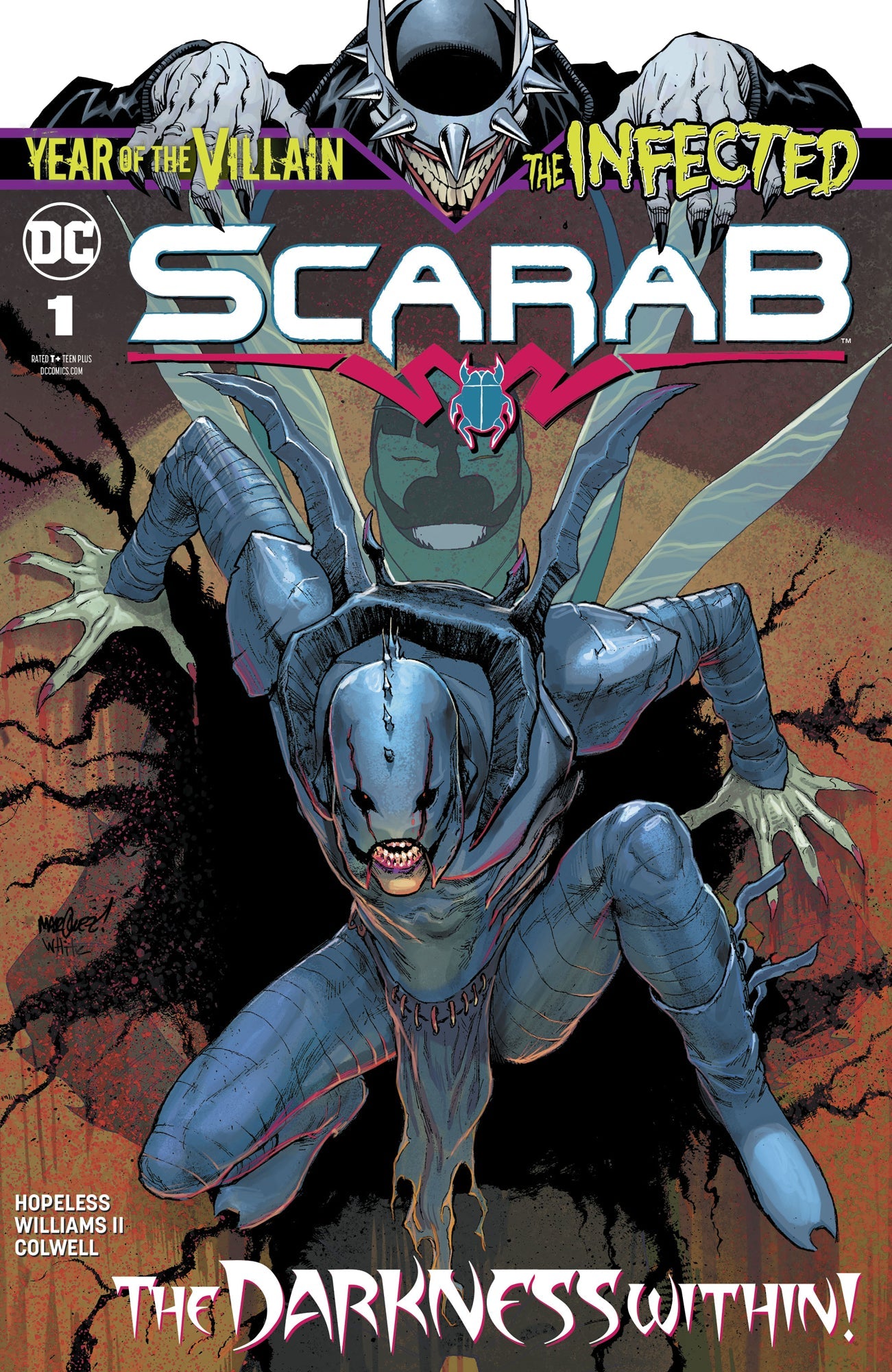INFECTED SCARAB #1 - Comicbookeroo